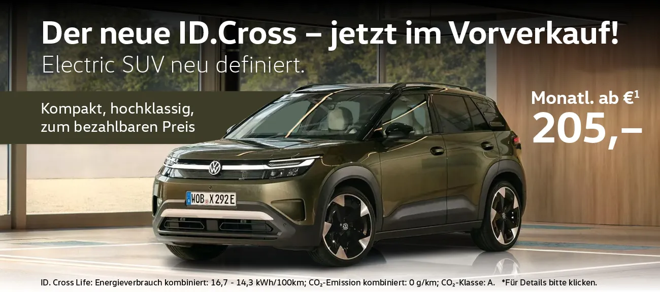 der neue VW ID. Cross