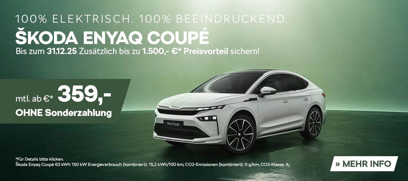 Online Skoda Enyaq und Enyaq Coupe