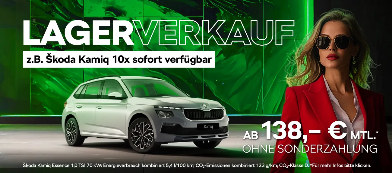 Skoda Lagerverkauf
